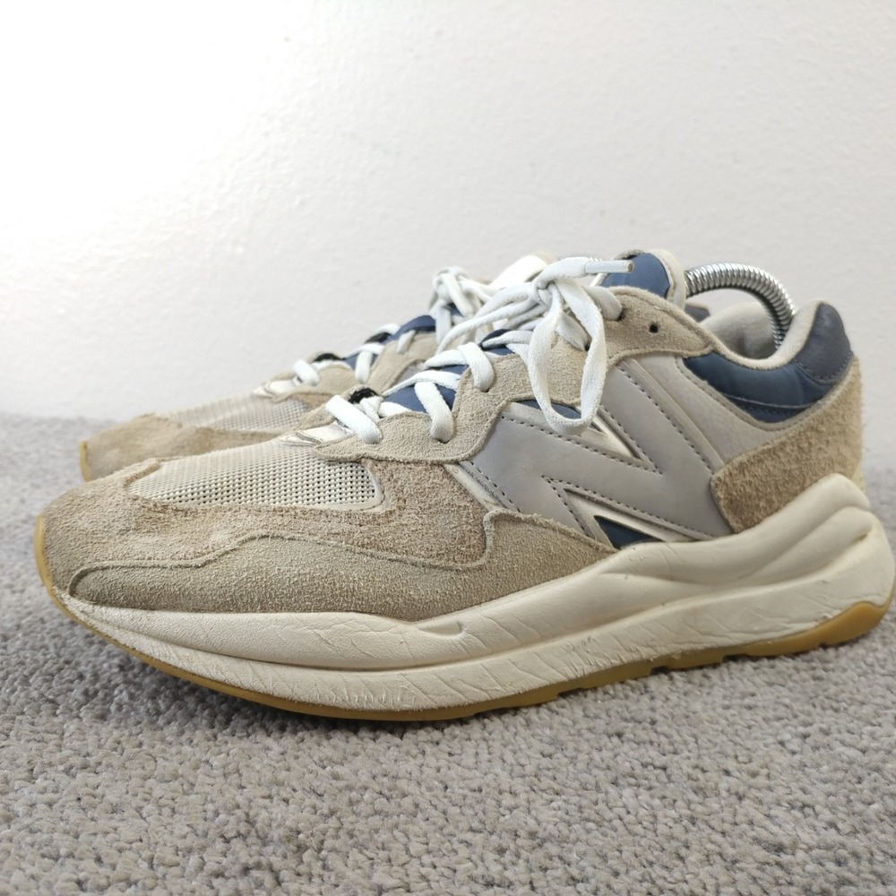 New Balance 57/40 Mens Size 8 Beige Tan Suede Running Shoes Sneakers M5740CCB